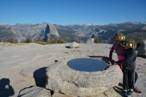 Junior Rangers exploring Yosemite